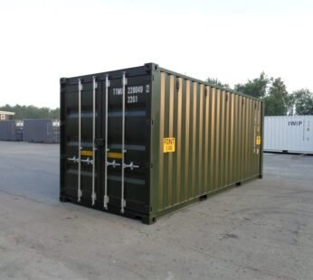 Nowy kontener tunelowy 20 stóp Double Door