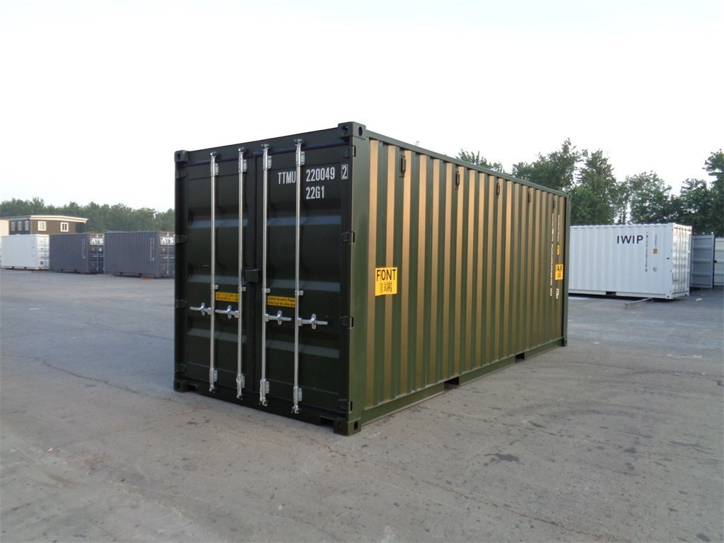 Nowy kontener tunelowy 20 stóp Double Door
