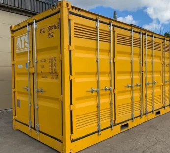 Kontener HAZMAT 20 stóp z wanną wychwytową