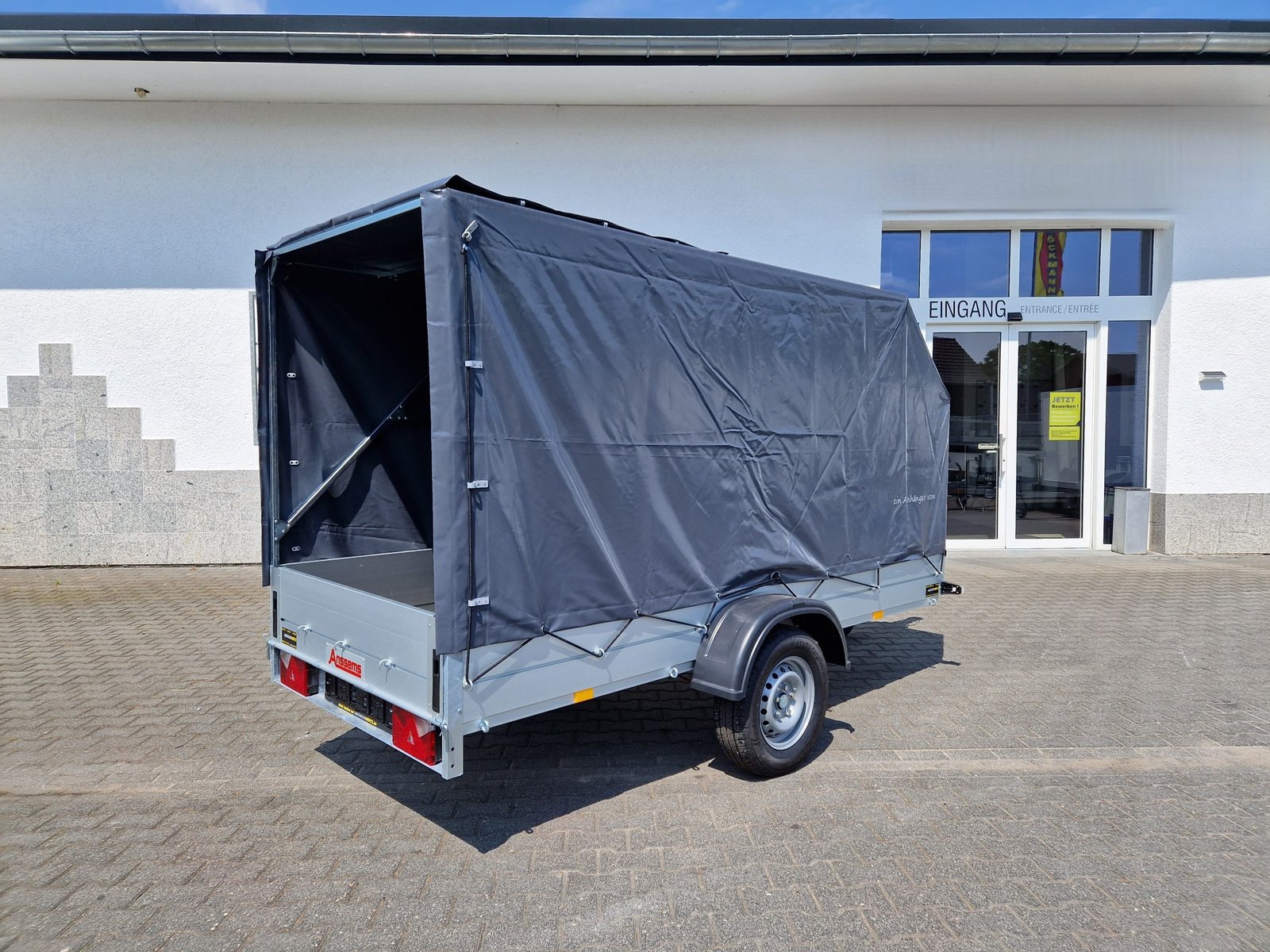 Anssems Aluliner GTB 1200 z plandeką 301x126x150 cm - obrazek 4