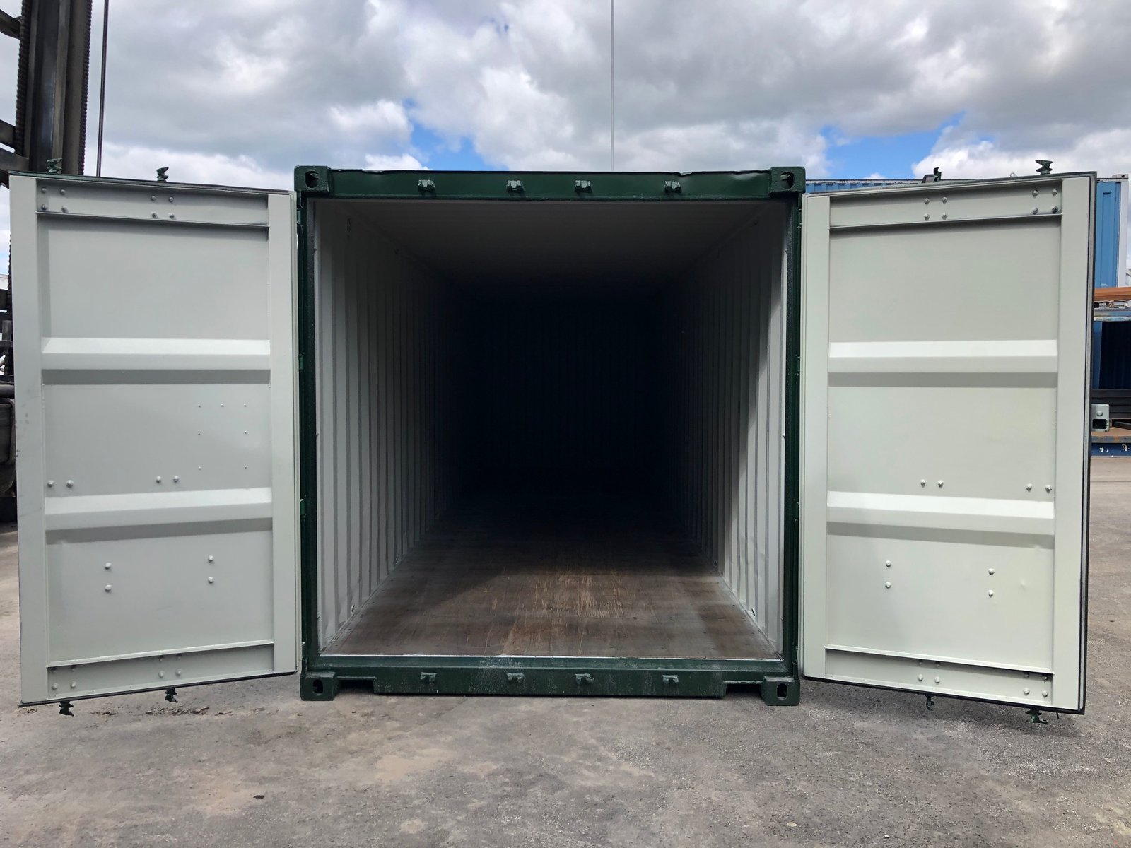 Używany kontener tunelowy 30 stóp Double Door - obrazek 4