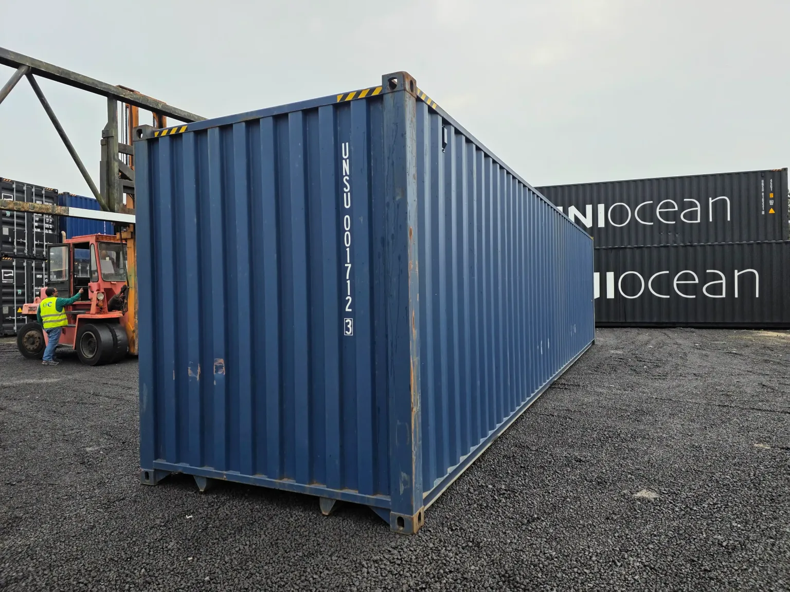 Używany kontener morski High Cube 40 stóp – dobry stan - obrazek 4