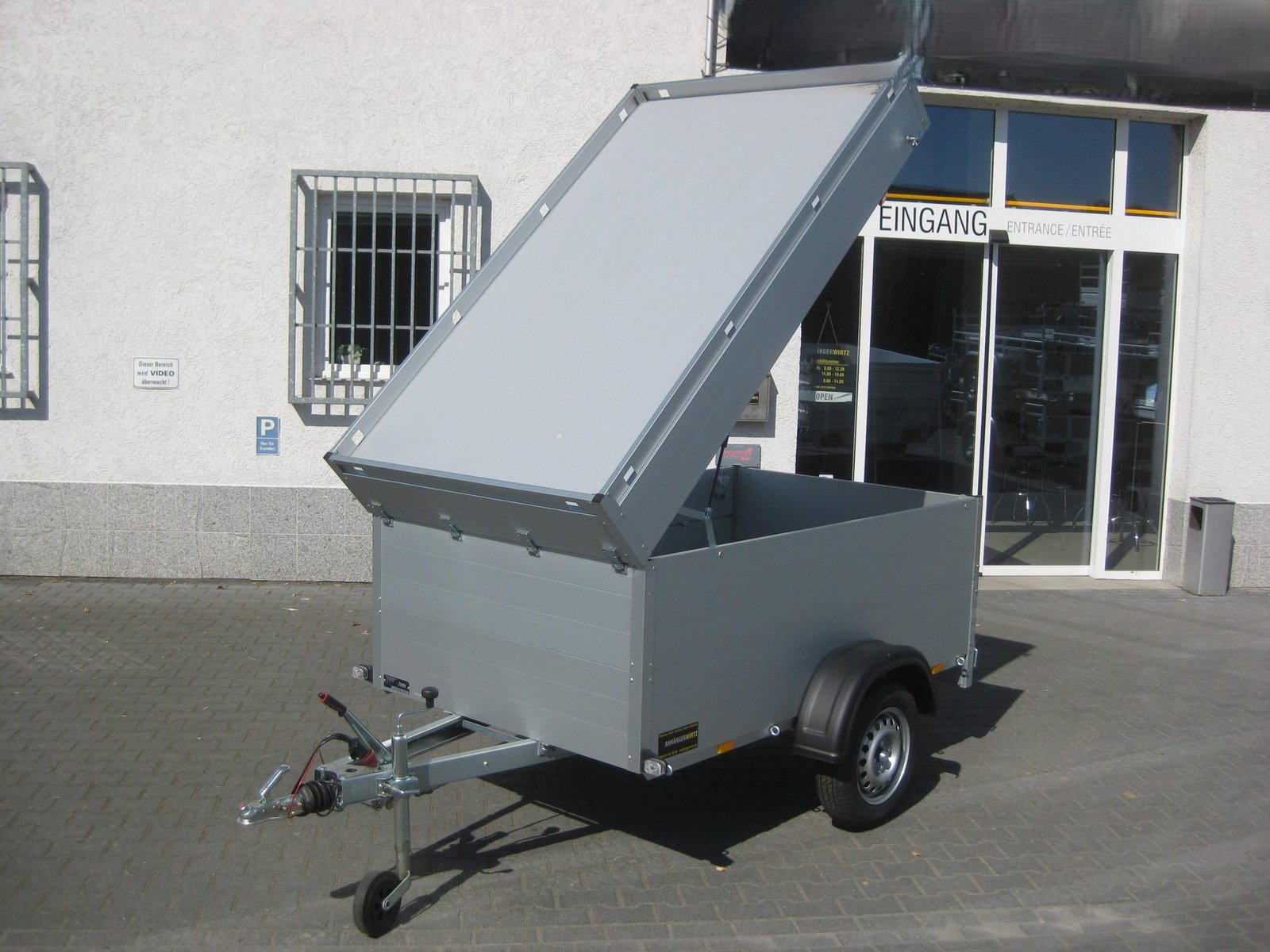 Anssems ALUBOXX GTB 750 VT1 211×126×83 cm, 750 kg