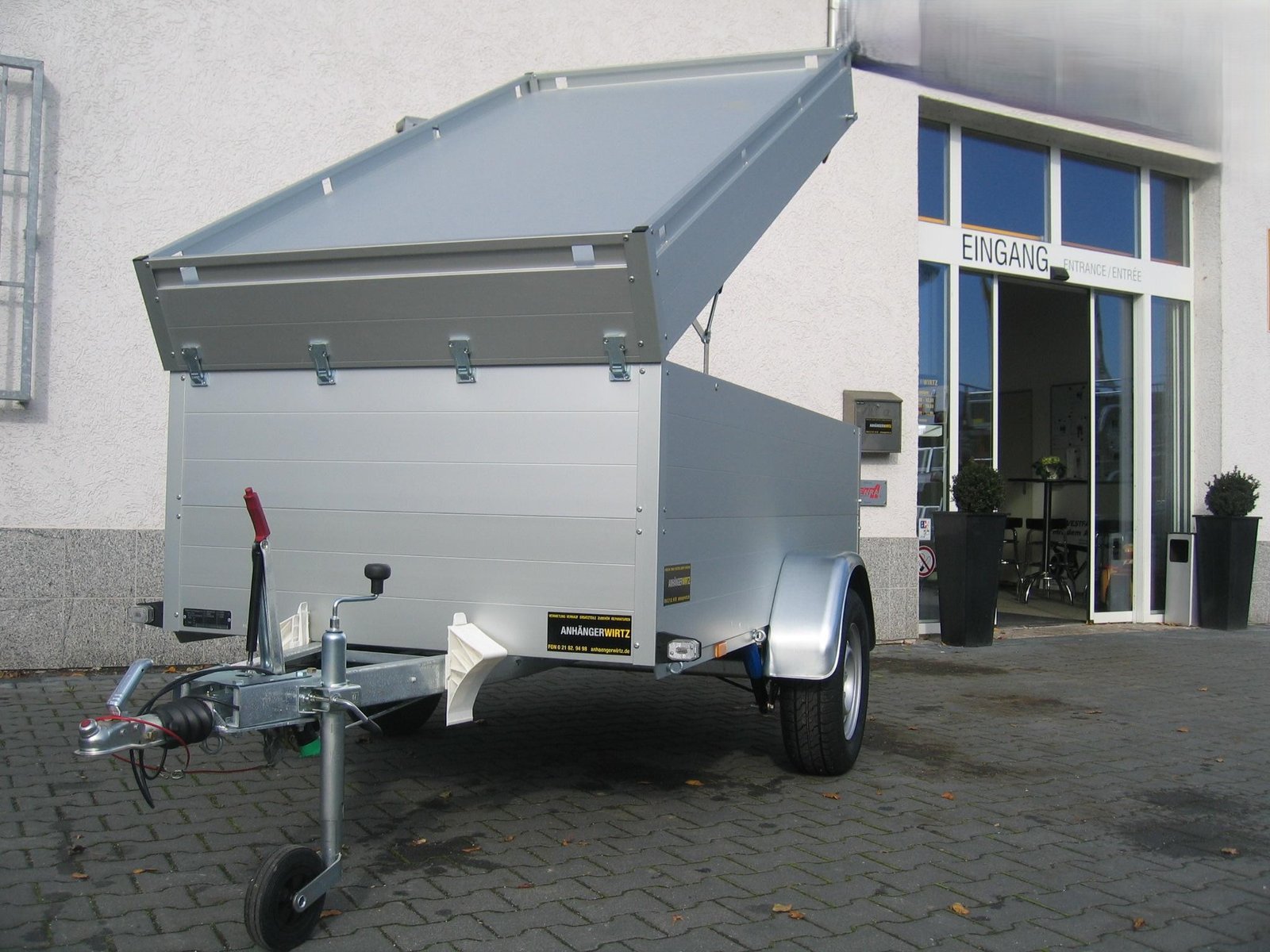 Anssems ALUBOXX GTB 1200 VT1 251×126×83 cm, 1160 kg