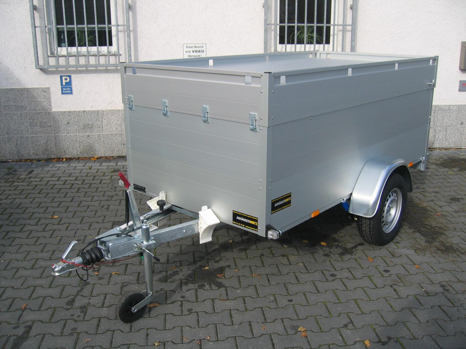 Anssems ALUBOXX GTB 1200 VT1 251×126×83 cm, 1160 kg - obrazek 2