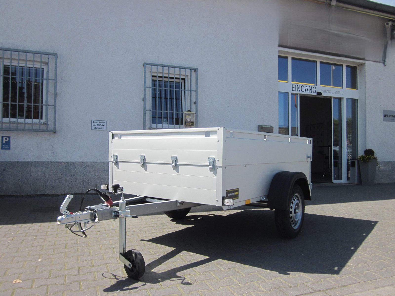 Anssems ALUBOXX GT 750 HT 211×126×48 cm, 750 kg - obrazek 2