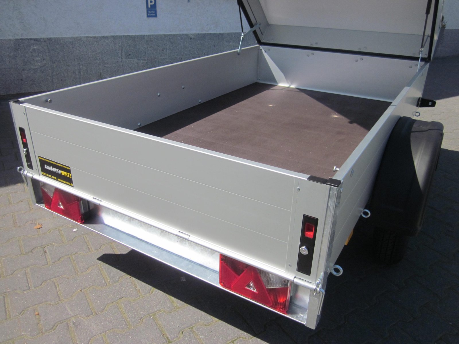 Anssems ALUBOXX GT 750 HT 211×126×48 cm, 750 kg - obrazek 5