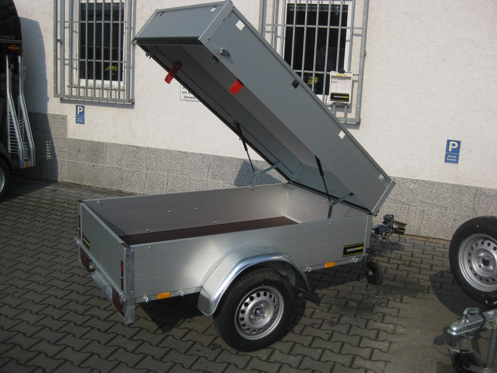 Anssems ALUBOXX GT 500 HT 181×101×48 cm, 500 kg