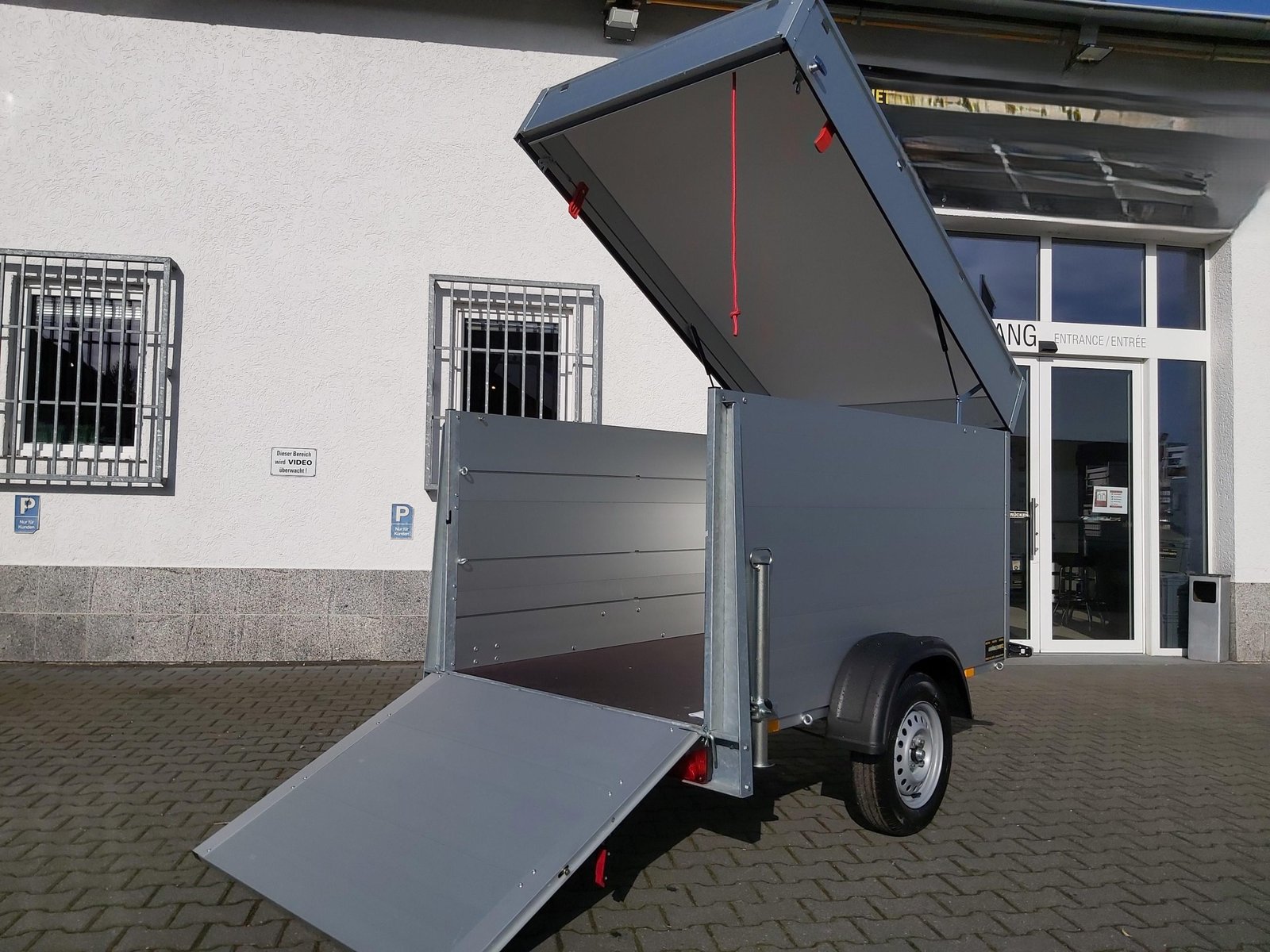 Anssems ALUBOXX GTB 750 VT2 211×126×118 cm, 750 kg - obrazek 2