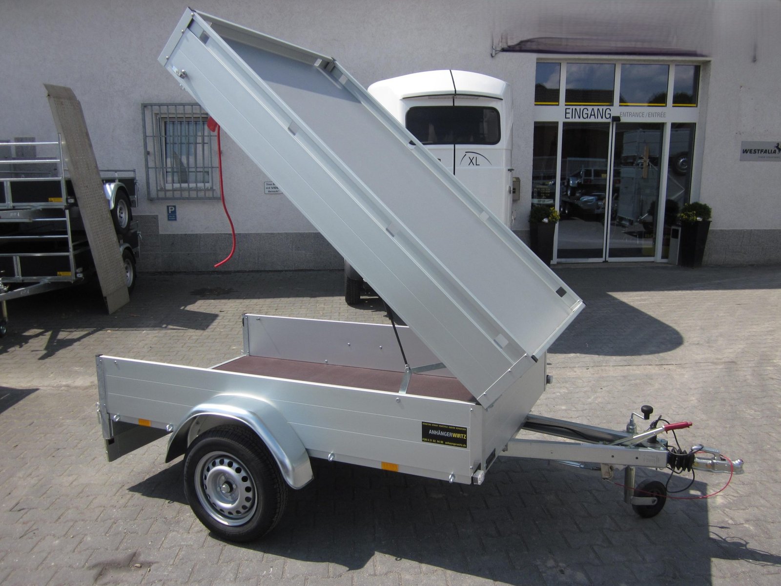 Anssems ALUBOXX GTB 1200 HT 251×126×48 cm, 1160 kg