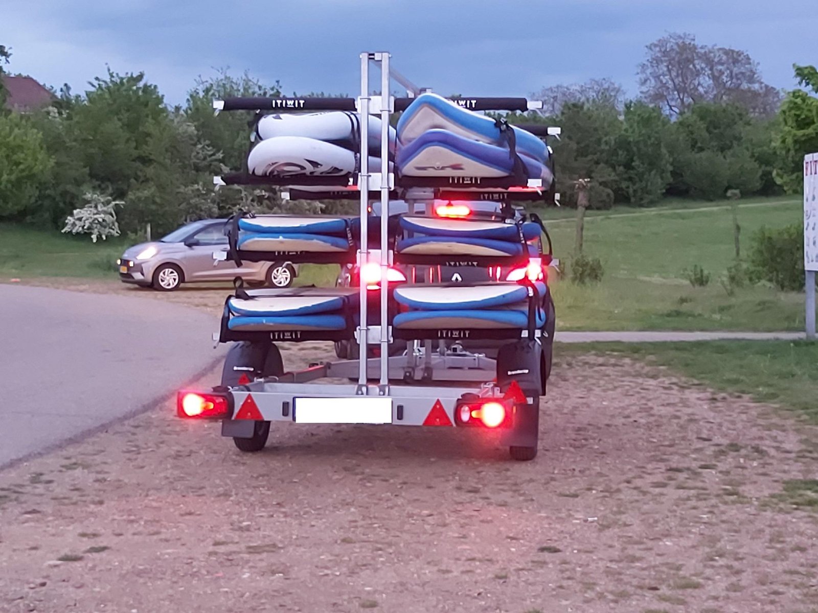 Brenderup 160750UB do kajaków i SUP, 750 kg - obrazek 2