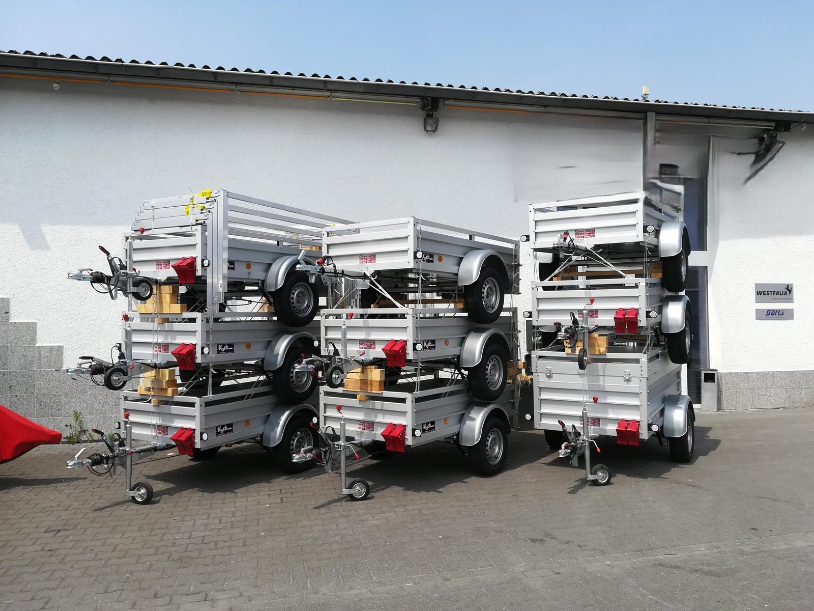 Koch Aluline U2 205×105×40 cm, 750 kg, 100 km/h - obrazek 4