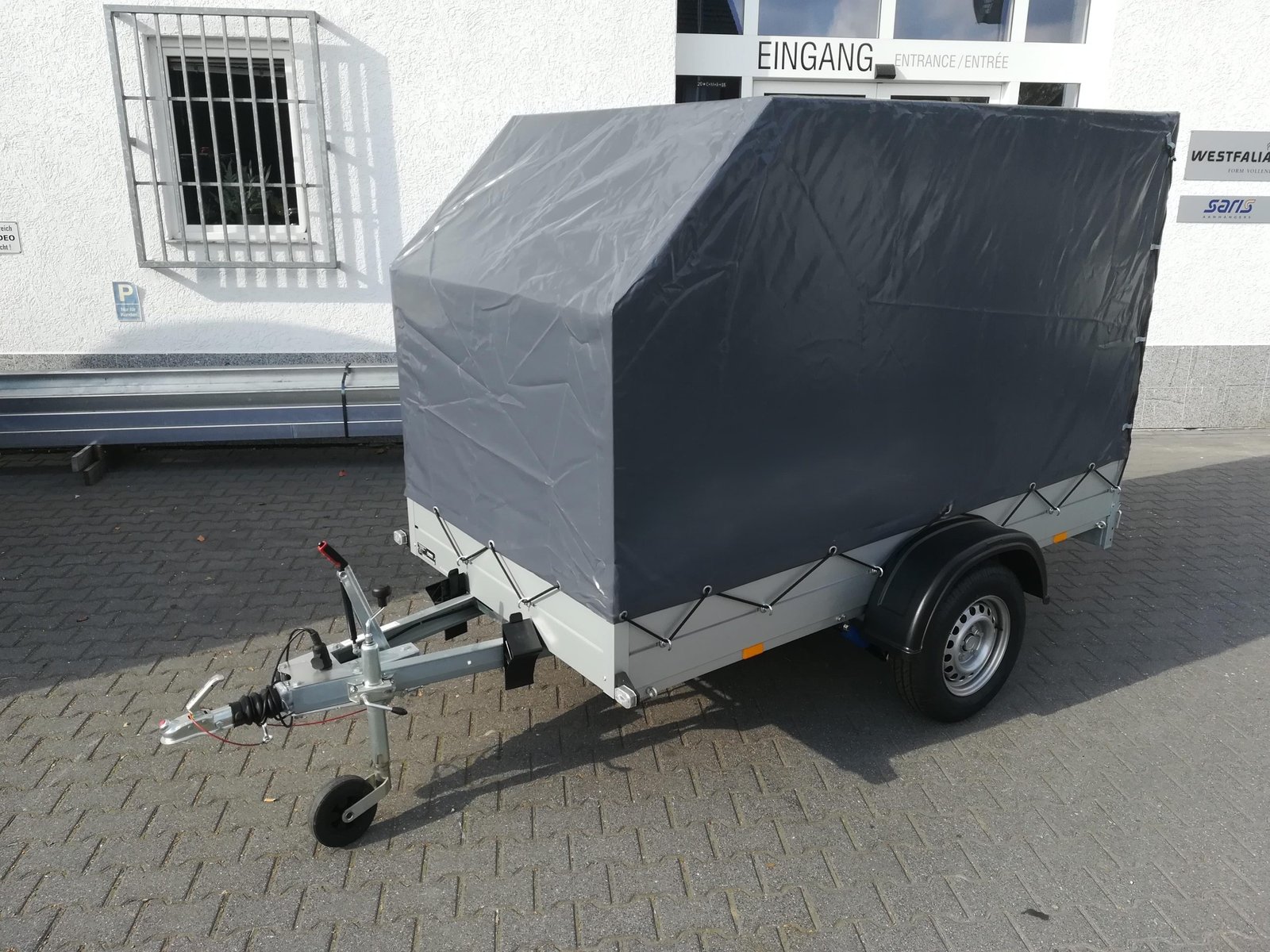 Anssems Aluliner GTB 1200 z plandeką 251x126x150 cm