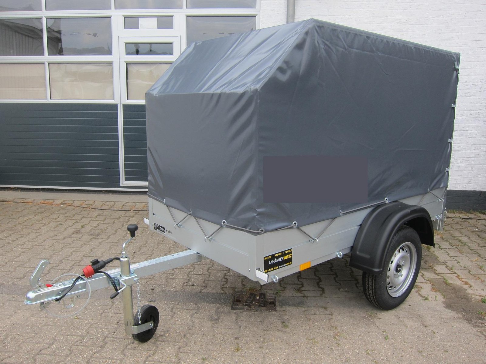 Aluliner GT 500 181×101×120 cm z wysoką plandeką, 500 kg