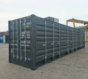 Nowy kontener High Cube 40 stóp z drzwiami bocznymi