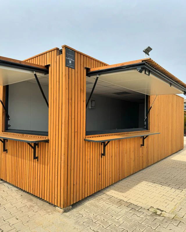 Kontener kiosk – snack bar – biuro – taras - obrazek 2