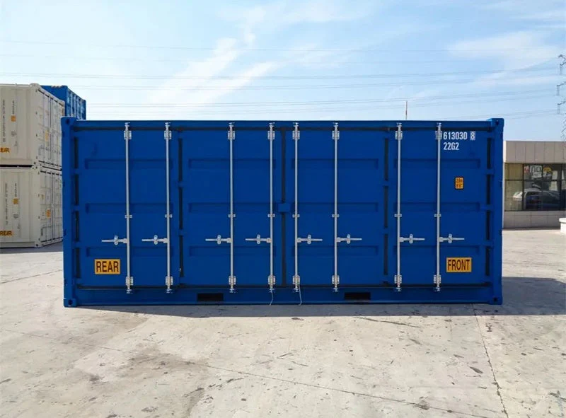 Kontener tunelowy 20 stóp z drzwiami na obu końcach - obrazek 2