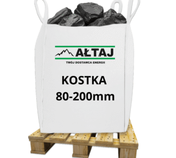 Węgiel kamienny Kostka 80–200 mm – Big Bag 1000 kg