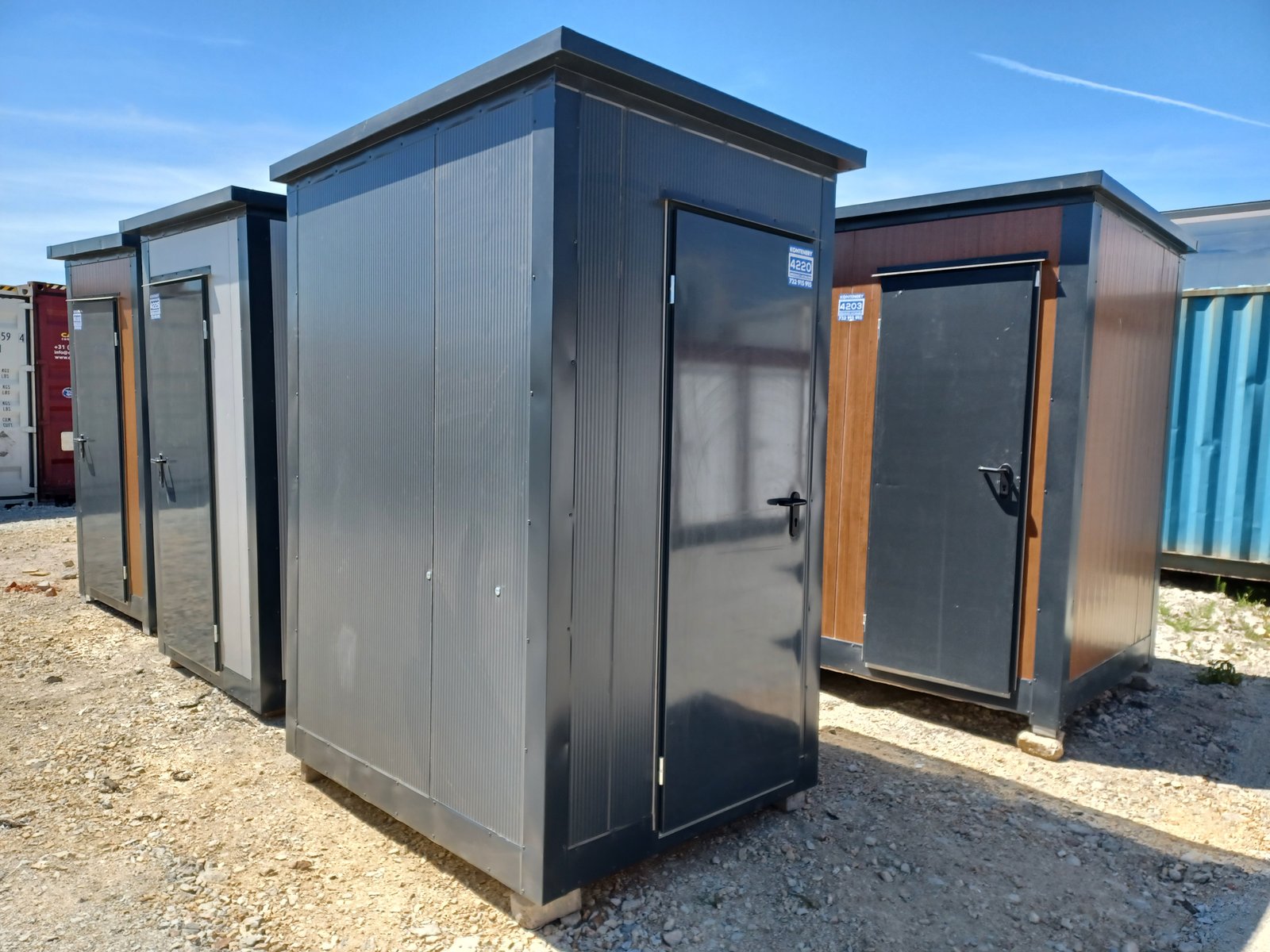 Kontener sanitarny WC z pisuarem 172 × 140 cm - obrazek 2
