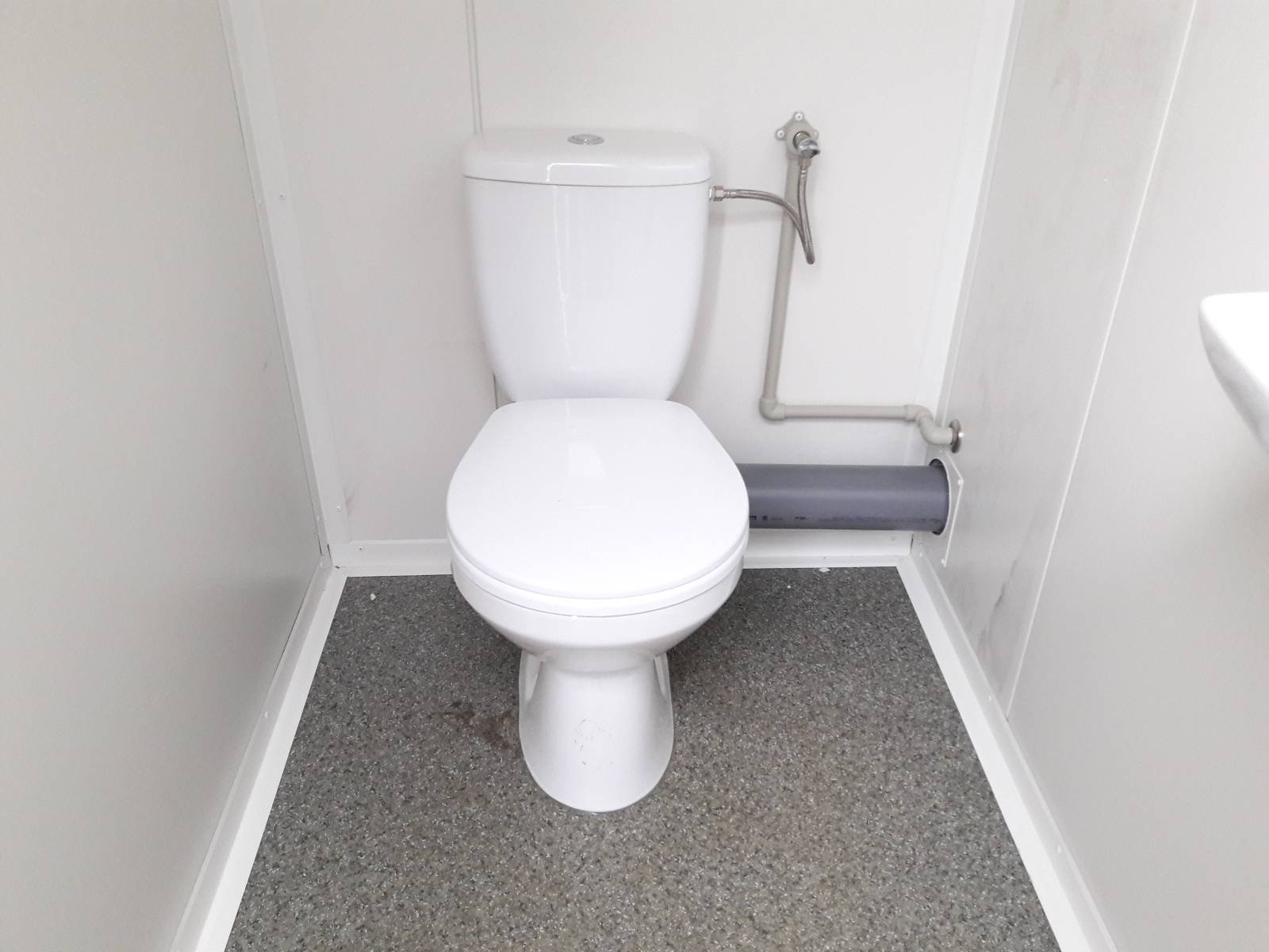 Kontener sanitarny podwójny WC i WC z pisuarem 243 × 174 × 246 cm - obrazek 3