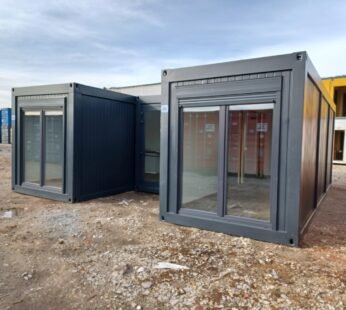 Zestaw kontenerowy TRIO z łazienką i klimatyzacją 51,65 m²