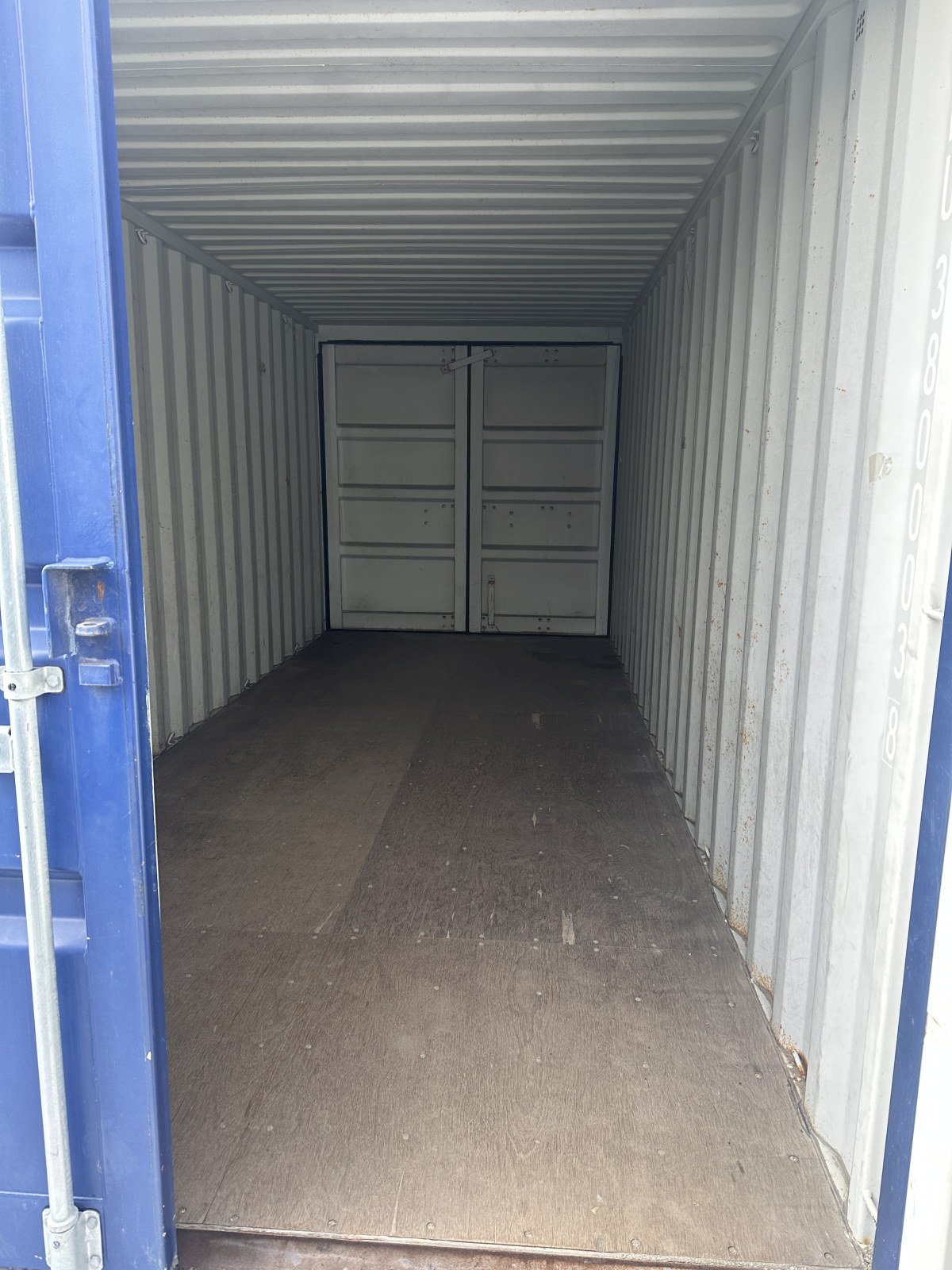 Kontener morski 20 DV One Way Double Door – granatowy RAL 5013 (MK5568) - obrazek 4