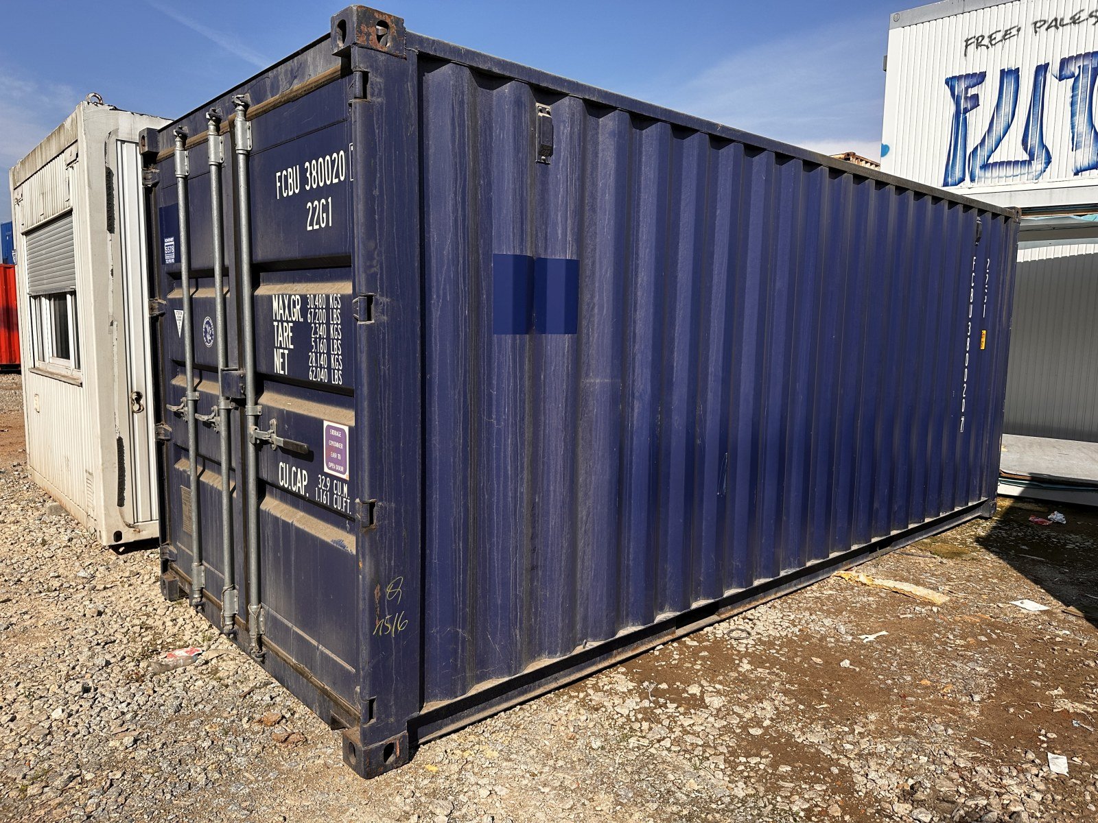 Kontener morski 20 DV One Way Double Door - obrazek 4