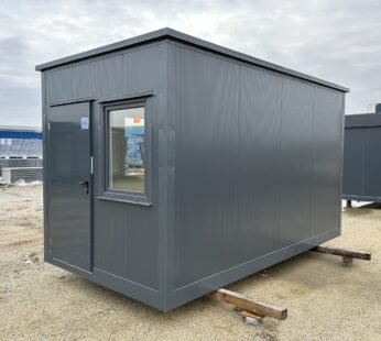 Nowy kontener biurowy i portiernia 2,5 × 4,5 m