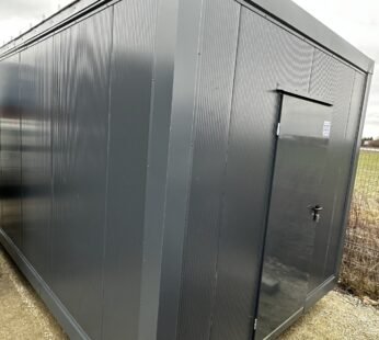 Nowy pawilon biurowy 6 × 3 m z WC