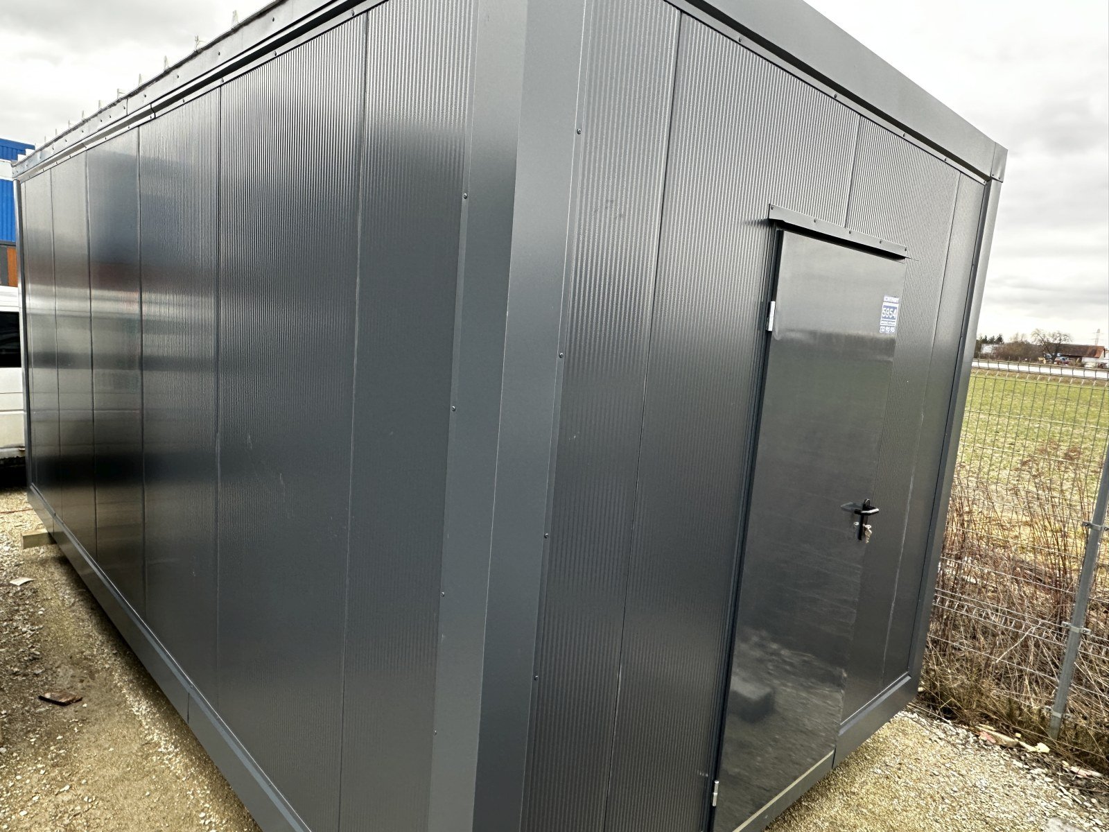 Nowy pawilon biurowy 6 × 3 m z WC