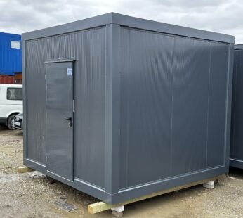 Nowy pawilon biurowy 3 × 3 m z WC