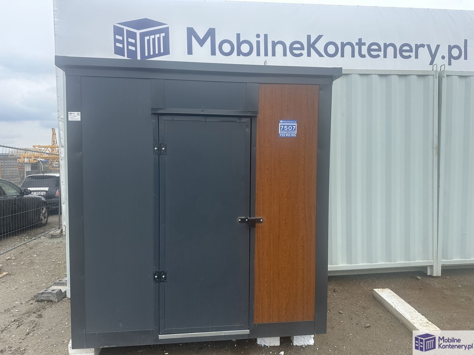 Nowy kontener magazynowy 2,11 × 1,03 m