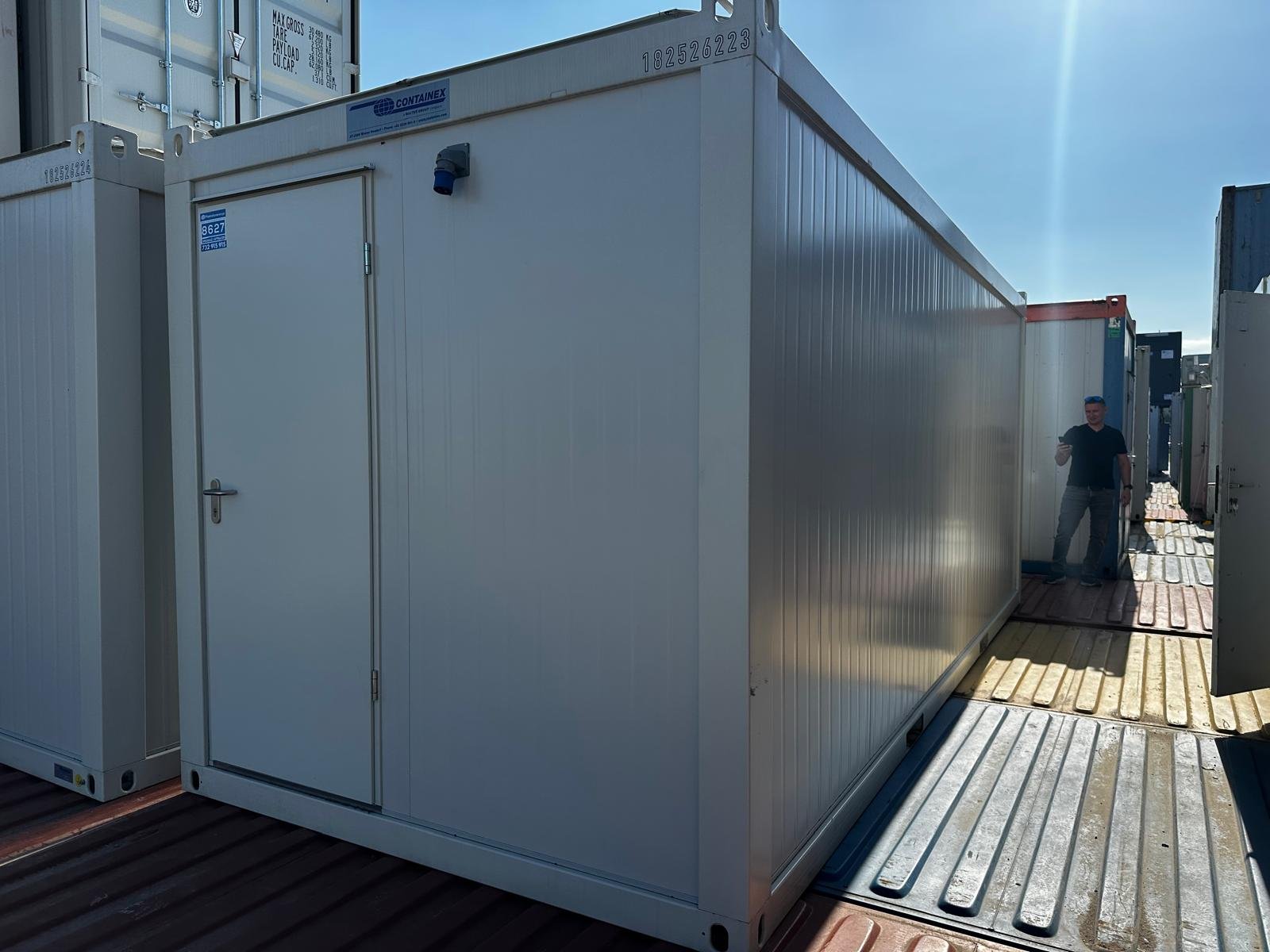 Nowy kontener biurowy Containex 2,5 × 6 m