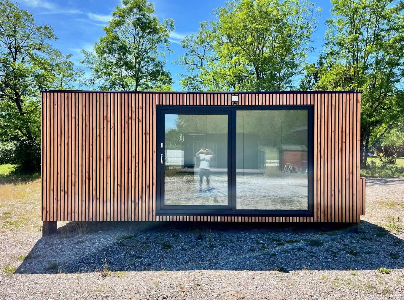 Moduł biurowo-mieszkalny 14 m² z łazienką - obrazek 2