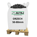 Węgiel kamienny Orzech 50–80 mm – Big Bag 1000 kg