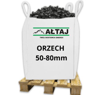 Węgiel kamienny Orzech 50–80 mm – Big Bag 1000 kg