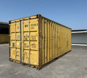 Używany kontener morski 20 stóp – 33 m³