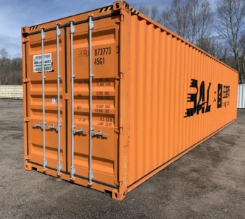 Nowy kontener morski High Cube 40 stóp One Trip