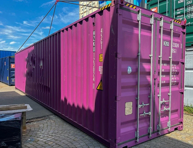 Używany kontener morski High Cube 40 stóp – wersja ekonomiczna