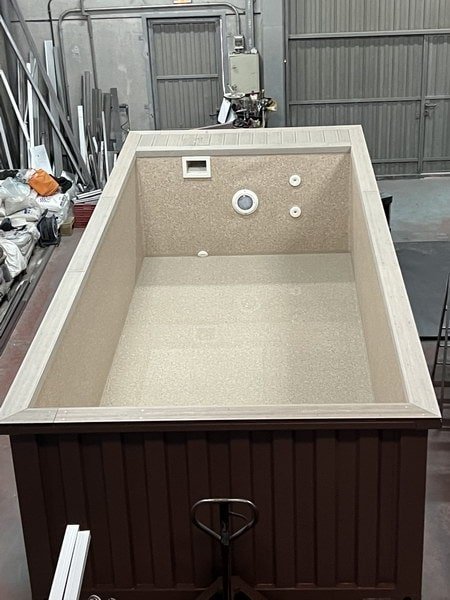 Basen kontenerowy 4 × 1,5 m