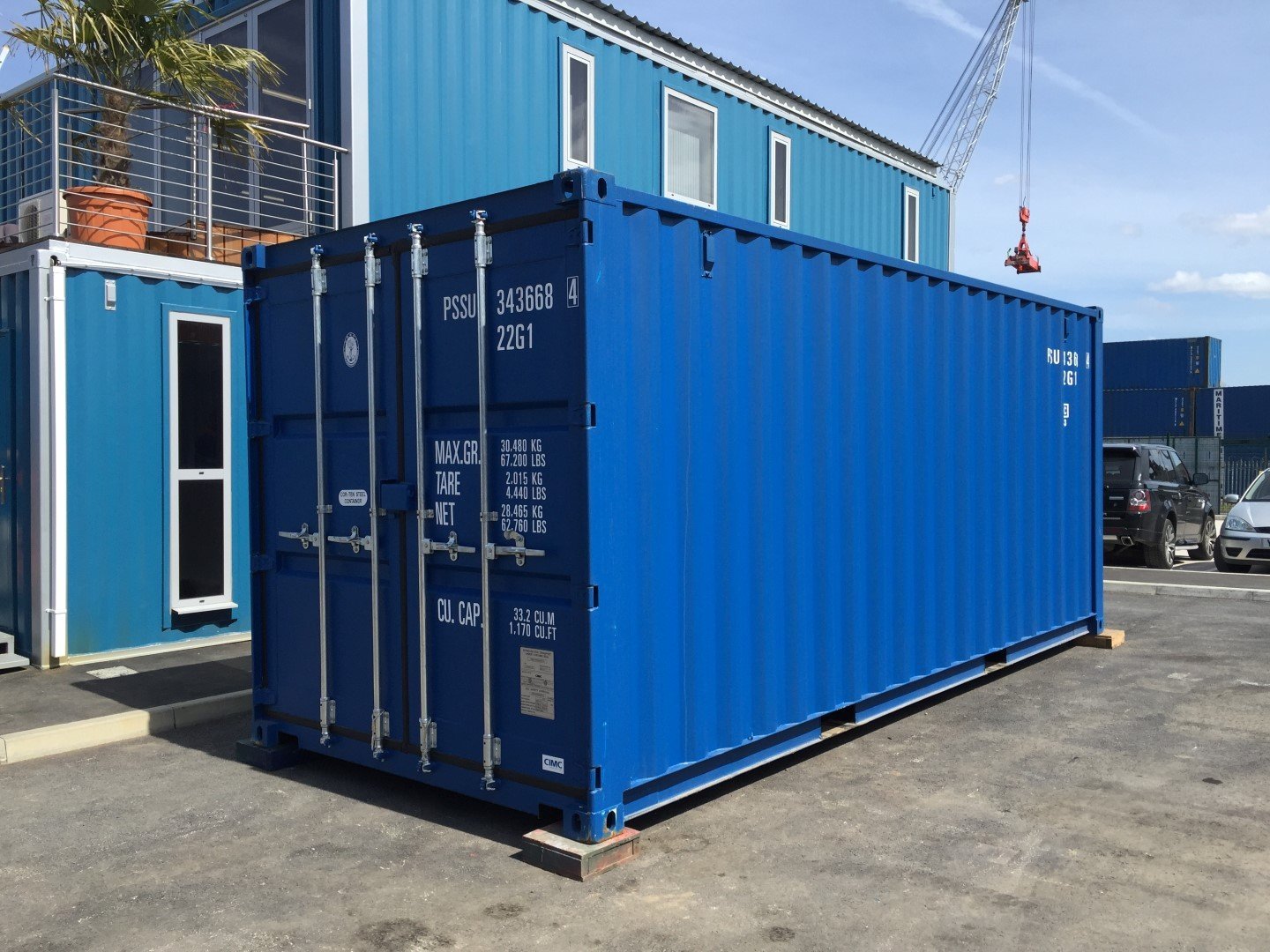 Skrócony kontener High Cube 20 stóp po profesjonalnej adaptacji - obrazek 2