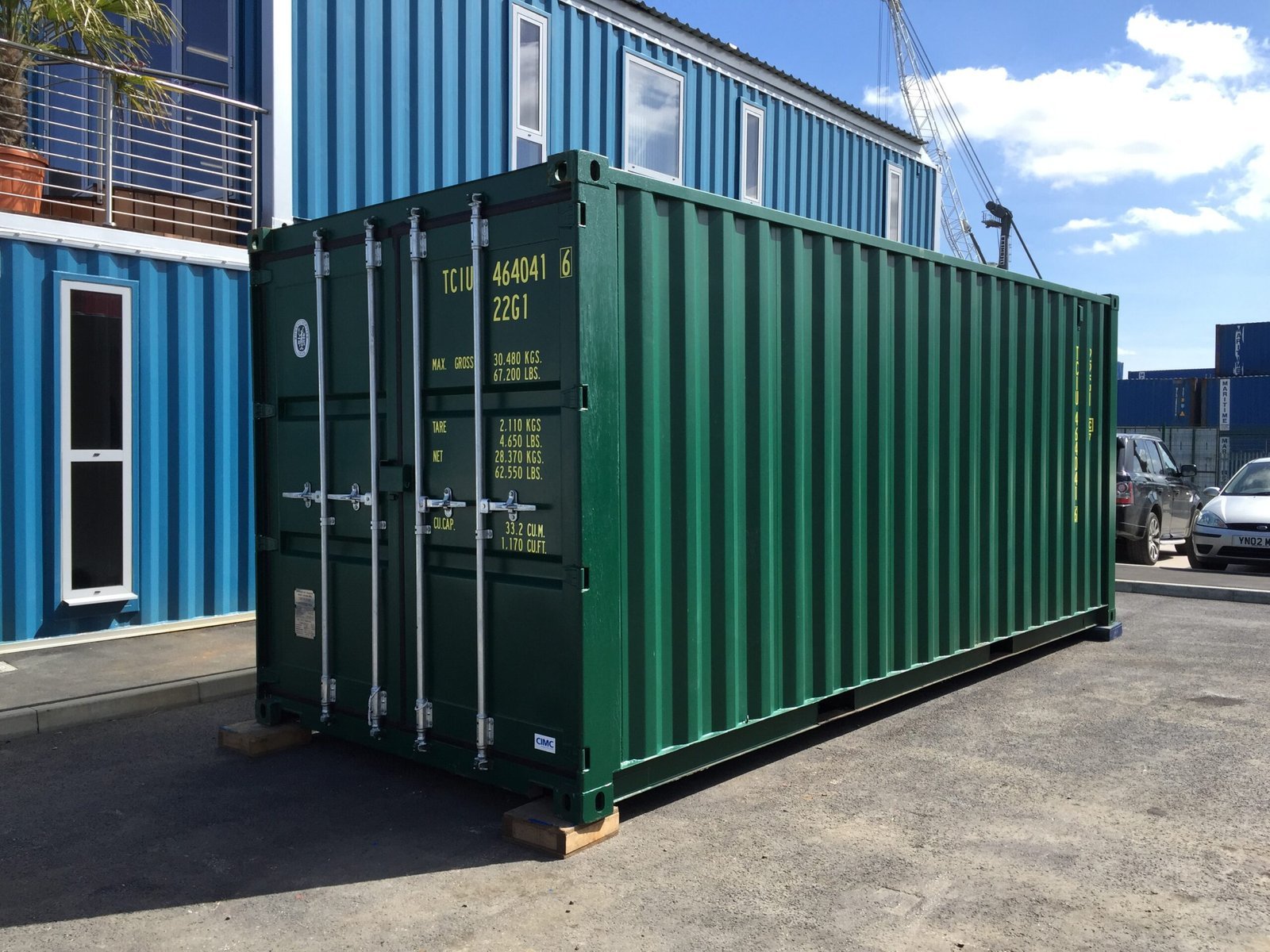 Skrócony kontener High Cube 20 stóp po profesjonalnej adaptacji - obrazek 3
