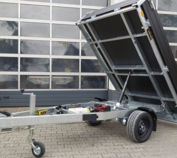 Saris K1 Black 256×150×30 cm, wywrotka elektryczna, 1500 kg