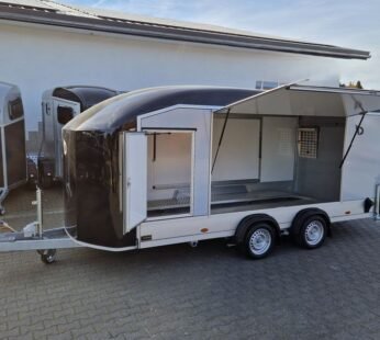 Debon Cargo Roadster 1000 480×200×206 cm ASR, czarna, 3500 kg