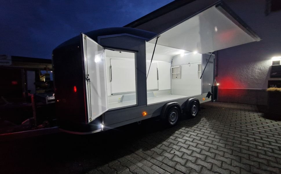 Debon Cargo Roadster 1000 480×200×206 cm, szara, 3500 kg - obrazek 3