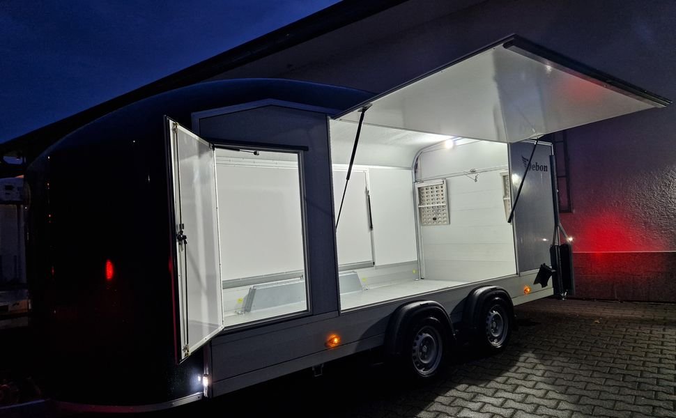 Debon Cargo Roadster 1000 480×200×206 cm, szara, 3500 kg - obrazek 4