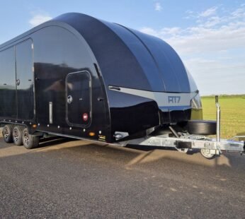 BJT Race Transporter 7 600×228×189 cm, czarna, 3500 kg
