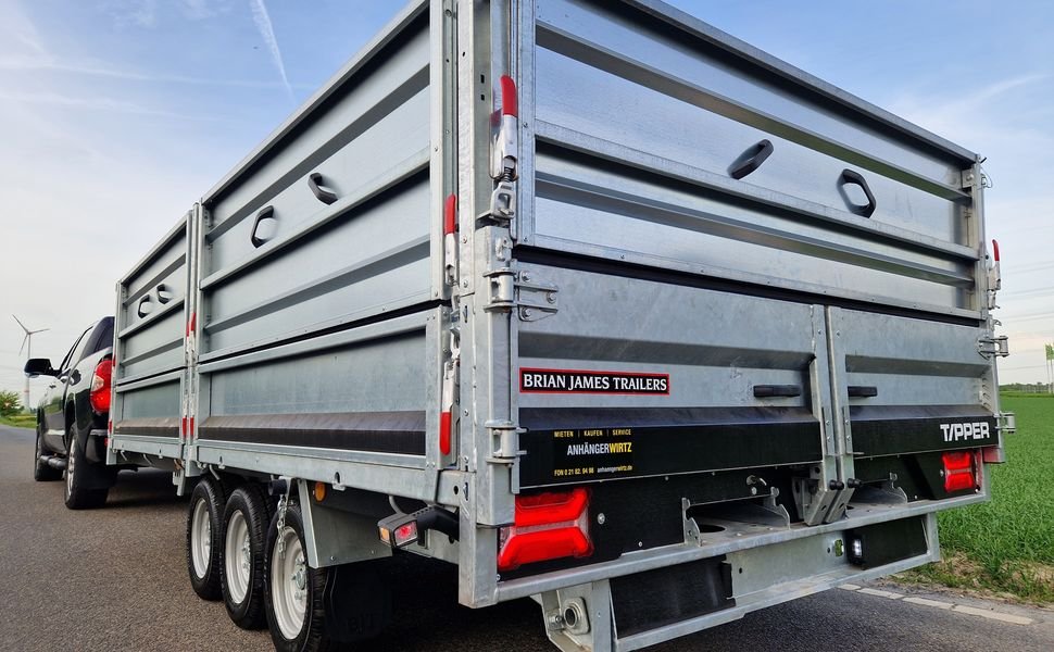 Brian James Tipper 526-4020 400×200×100 cm Blackline LED Tridem, 3500 kg - obrazek 5