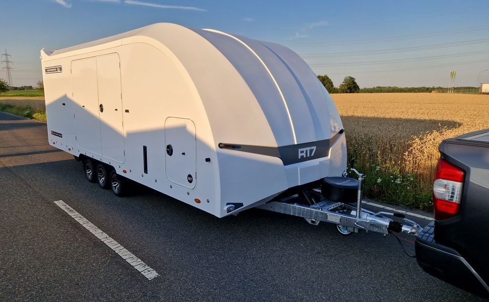 BJT Race Transporter 7 600×228×189 cm, biała, 3500 kg - obrazek 4