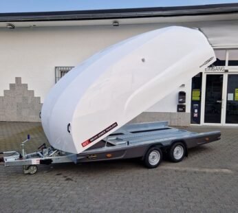 BJT Race Shuttle 2 430×195×160 cm, uchylna, 2600 kg
